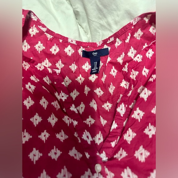 Gap pink tunic blouse - Picture 2 of 2
